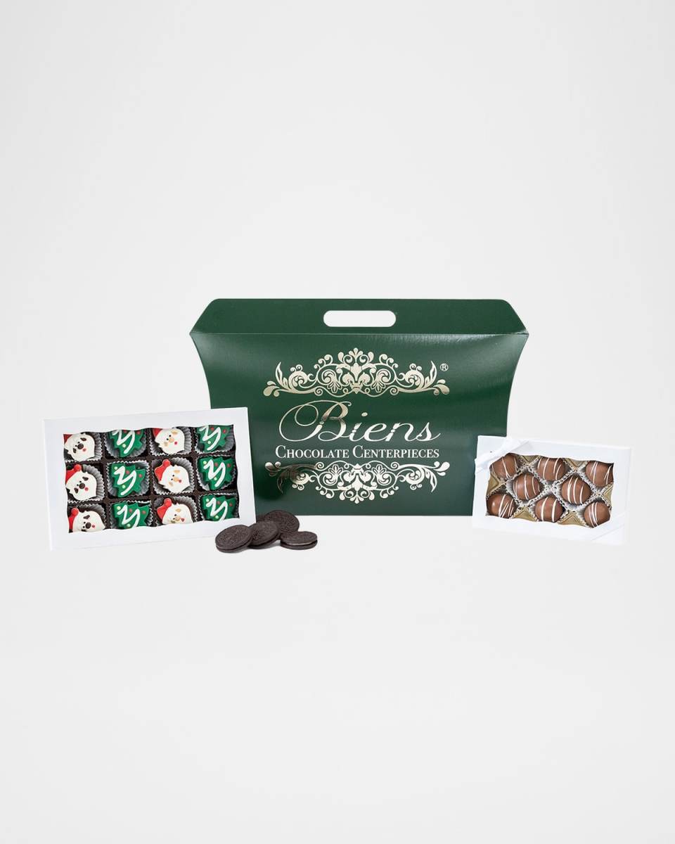 Christmas Mini Custom Sandwich Cookie & Bien Tote Box